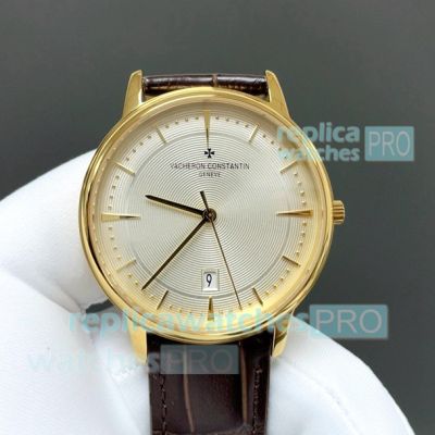 Swiss Copy Vacheron Constantin Patrimony 85180 Men's Watch Gold Case 40mm 